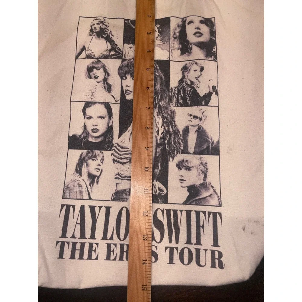 Taylor Swift The Eras Tour‎ Tote Bag Canvas Reusable Shopping Bag